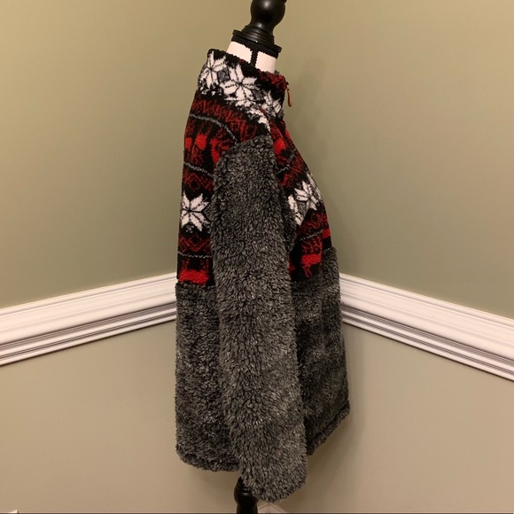 NWT Simply Southern Zip Front Pullover - Picture 2 of 8